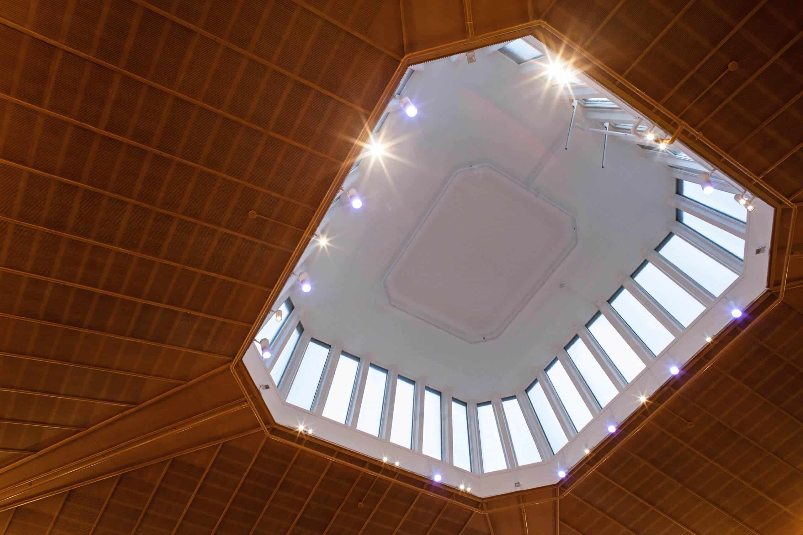 Taket i Kalmar stadsbibliotek